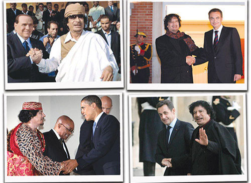 SARKOZY Y CAMERON VISITAN LIBIA EN SU PRIMERA VISITA DESPUÉS DEL GADAFI