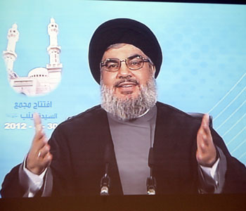 El Secretario General de Hezbolá inaugura el recinto de Zainab (p)