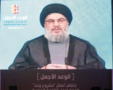 Nasrallah si destruían un edificio en el Dahiyeh destruimos a edificios en Tel Aviv