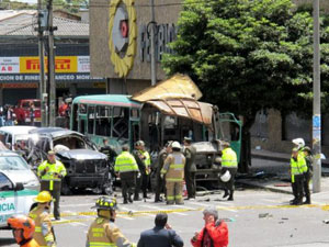 El coche bomba y el atentado contra Londoño podrían estar relacionados