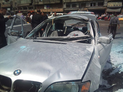 Una explosión en la región del Fahame en Damasco