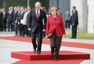 Una reunión entre Merkel y Putin en Berlín