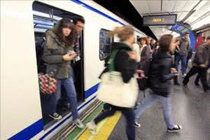 Detenidos los jóvenes que activaron las alarmas del Metro de Madrid