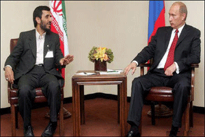 Reunión entre Ahmadineyad y Putin en Pekín