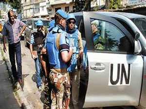 Atacado en Siria el convoy del jefe de misión de la ONU