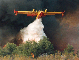 Francia envía bomberos y aviones anti-incendios a Cataluña