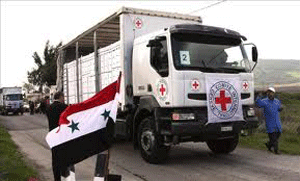 Al-Assad: Siria acoge bien las operaciones humanitarias de la Cruz Roja