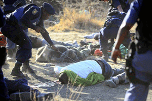 La liberación de 162 mineros tras masacre de Marikana