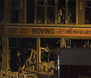 Al menos 18 heridos en una gran explosión en Massachusetts