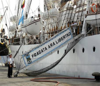 Argentina demandará en corte internacional la liberación de buque retenido Ghana