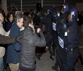 Las manifestaciones continuaran en España