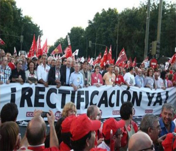 Las manifestaciones continuaran en España