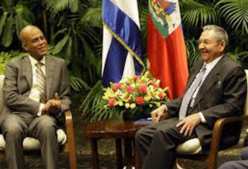 El Presidente de Haití culmina visita a Cuba