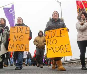 aborigenes+canada+protestas Aborígenes canadienses continúan sus protestas