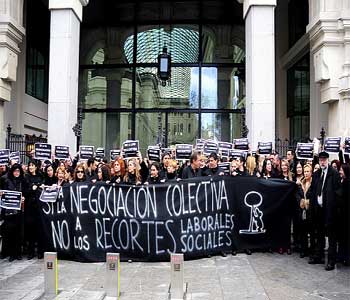 marcha+funebre Un detenido, a consecuencia de la llamada “marcha fúnebre” en Madrid