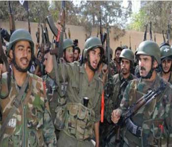 pueblo+ejercito+Siria El pueblo y el ejército nacional comienzan La batalla de liberar a Siria