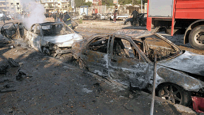 atentado en daraa provocado por dos coches bomba Atentados en Alepo y Daraa causan varias víctimas mortales