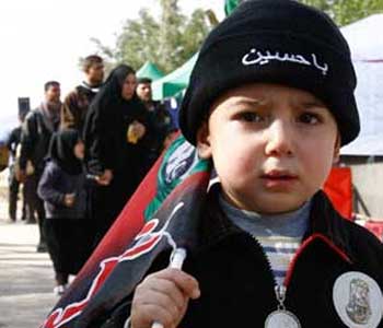 cuarentena+karbala+nino Millones de peregrinos reunidos en la ciudad sagrada de Karbalá