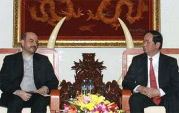 relaciones iran, vietnam Ministro vietnamita declara 2013, año de la amistad entre Irán y Vietnam