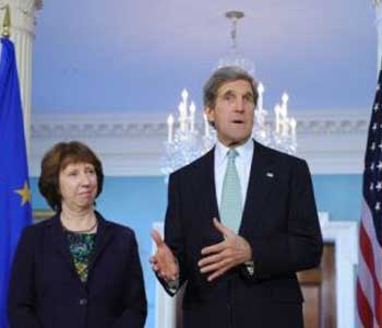 john+kerry+catherine+ashton+eu+eeuu+iran EEUU exige a UE evitar una confrontación con Irán