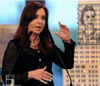 presidente+argentina+cristina Según economista el bloqueo financiero motivado por razón político