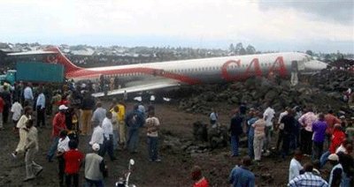 accidente congo Más de 30 muertos en un accidente aéreo en Congo