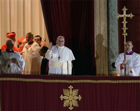 francisco, nuevo papa “Parece que han ido a buscarlo casi al fin del mundo”