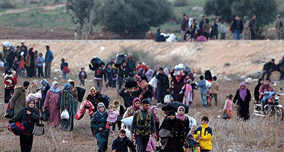 Los refugiados sirios superan el millón