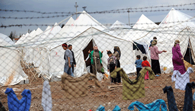 Los refugiados sirios superan el millón