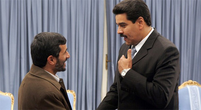 ahmadineyad maduro Ahmadineyad llega a Venezuela para la investidura de Maduro