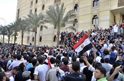 Intoxicación masiva en la Universidad de Al-Azhar en Egipto