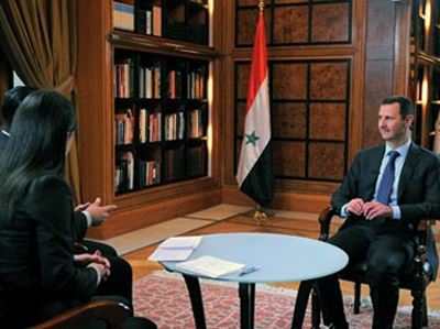 bashar al assad entrevista Bashar Al-Assad: “No a la rendición, no a la sumisión”