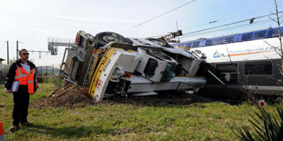 colision de tren en francia Accidente ferroviario en Francia