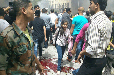 Los terroristas se empeñan en destruir la capital siria