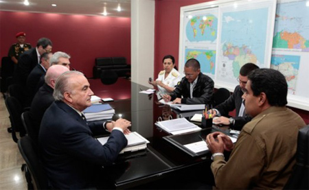 Reuniones en Venezuela para restaurar la paz y la estabilidad Reuniones en Venezuela para restaurar la paz y la estabilidad