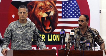 eager lion, jordania