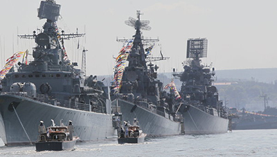 Rusia refuerza flotilla del Mediterráneo