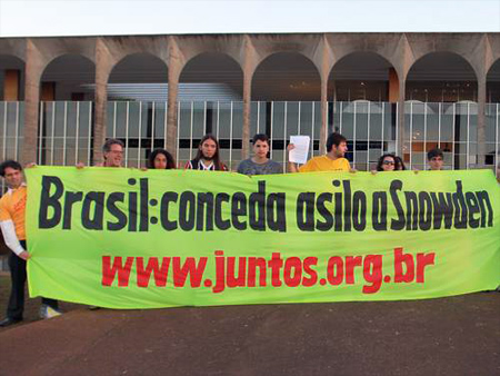 Prensa: Brasil no tiene previsto conceder asilo a Snowden