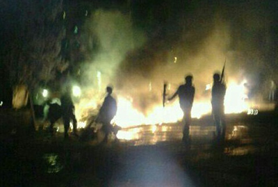 milicias atacan cuartel del ejercito