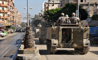 tripoli bajo el mando militar