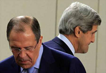 Lavrov y Kerry viajarán a París para salvar a Ginebra II