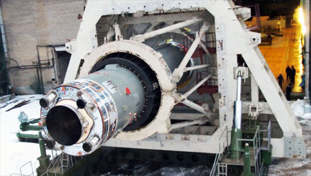 La India lanza un cohete espacial con motor criogénico