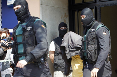 Detenido un presunto terrorista en Málaga