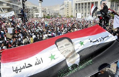 El respaldo de Irán a Siria es ’legítimo’