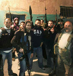 los milicianos de tripoli se refugian entre la poblacion