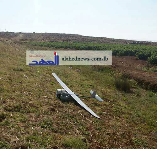 Un avión de espionaje israelí cae en territorio libanés