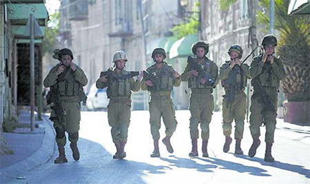 soldados de la ocupacion israeli Tensión y enfrentamientos en Palestina ocupada