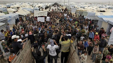 refugiados sirios en libano Líbano restringe la entrada de refugiados sirios