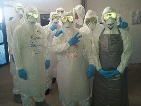 medicos cubanos en africa Un médico cubano diagnosticado de Ébola