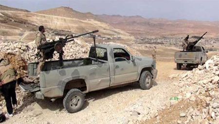 terroristas en la region de qalamun Herido el emir de Al-Nusra en Qalamun
